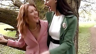 Classy euro lesbos in pussylicking sixtynine