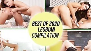 AGirlKnows - BEST OF 2020 LESBIAN COMPILATION! Beautiful Lesbian Teens And MILFs Orgasms - LETSDOEIT