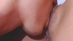 Lesbians Webcam Closeup