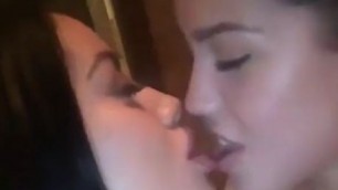 Victoria June Lesbian - Sexy kiss