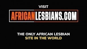 Big Tits Horny African Lesbians Wet Pussy Bathroom Play
