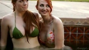 Redhead lesbians at Mommy's Girls