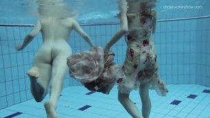Anna Netrebko And Lada Poleshuk Underwater Lesbos - Angelina Ballerina